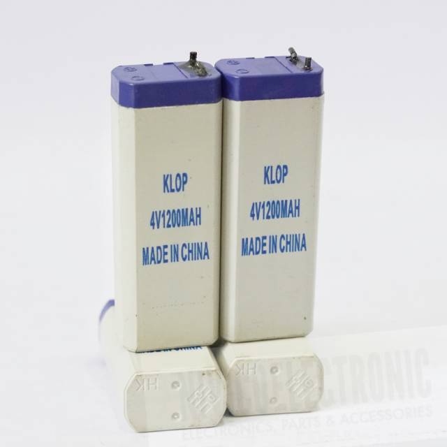 Baterai aki kering 4v 1200 mah KLOP