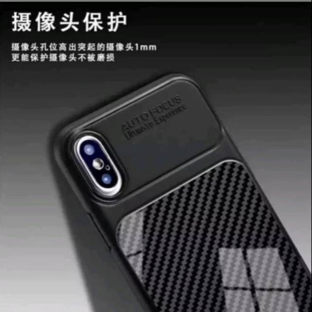 Autofocus Samsung A7 2018 - Softcase Fiber Carbon Autofocus Samsung A7 2018 Galaxy A7 2018