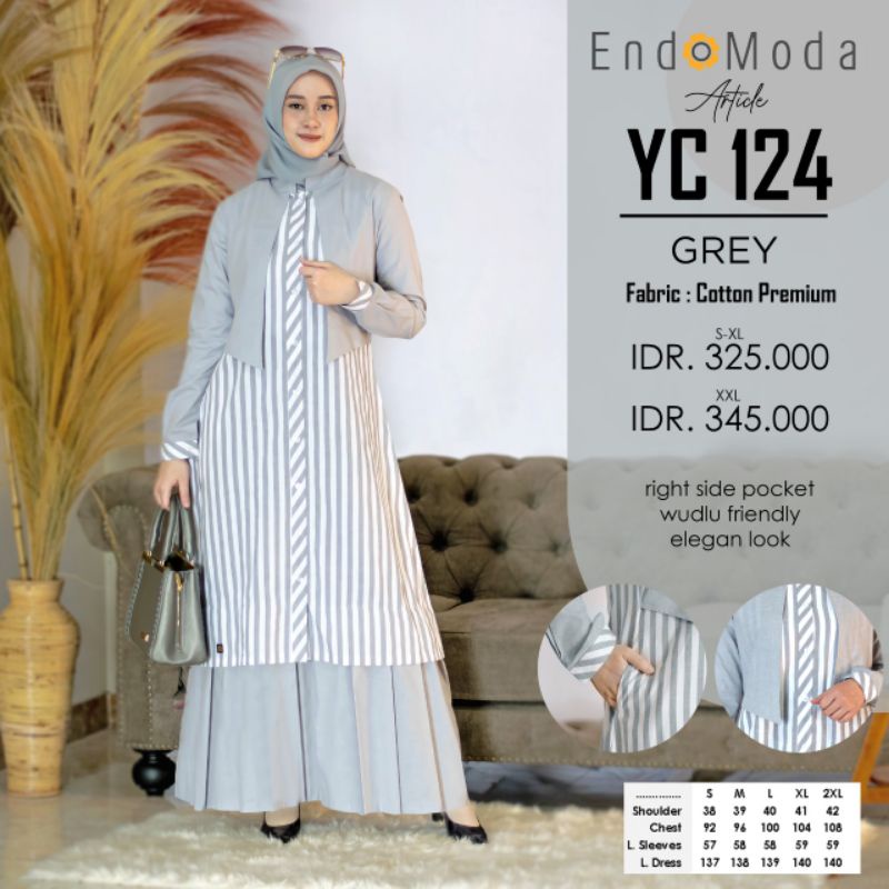 Gamis endomoda YC 124
