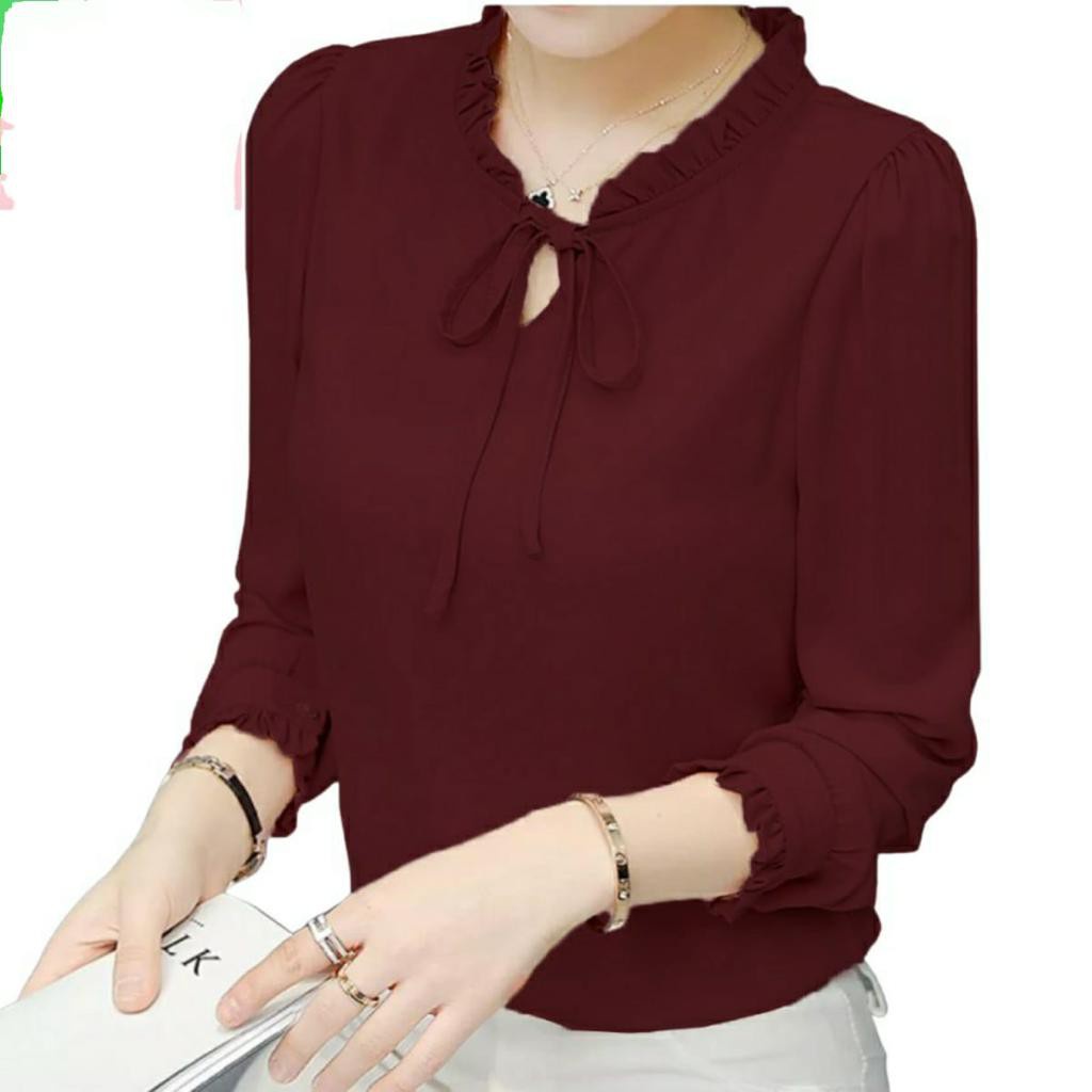 Aurelia Blouse | Blouse Wanita Terbaru