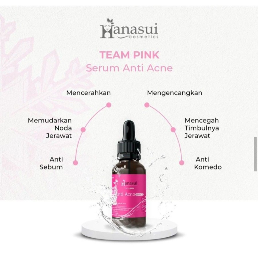 SERUM ANTI ACNE HANASUI BPOM BY JAYA MANDIRI