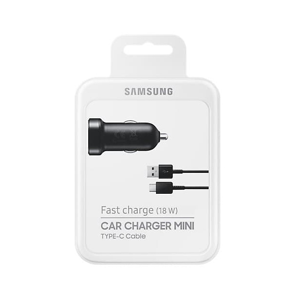 Car Charger Mobil Samsung Fast Charge Mini Kabel Type C Original
