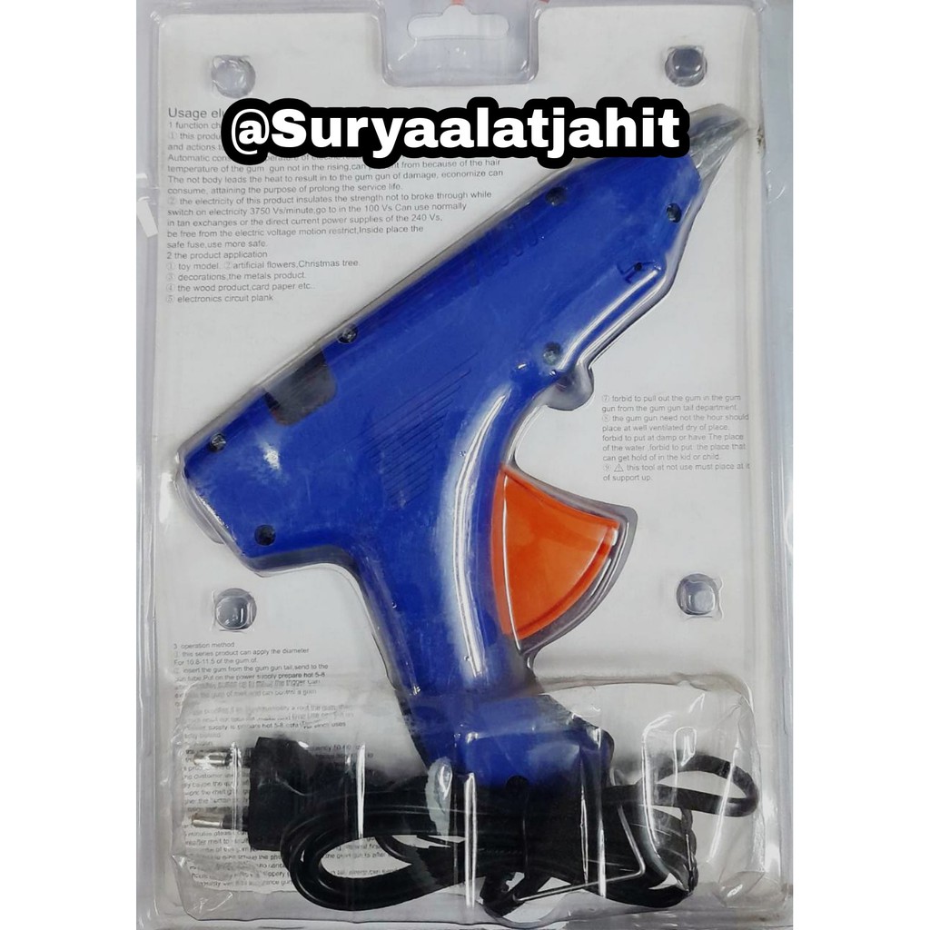 Tembakan Lilin Glue Gun (20Wat) DGHL kecil =rp.26.500/1pcs