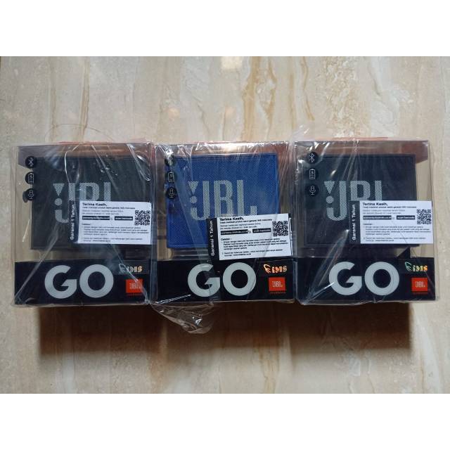 JBL GO Original. Portable Bluetooth Speaker. Garansi resmi