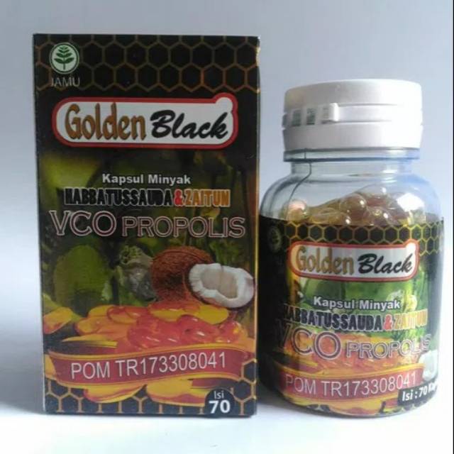 

GOLDEN BLACK ISI 70 kapsul