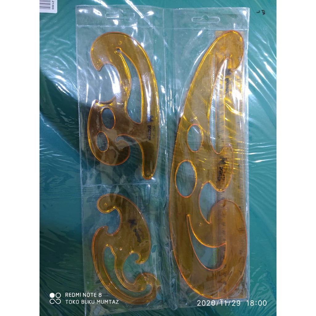 

Penggaris Mal Lengkung Butterfly Art 740