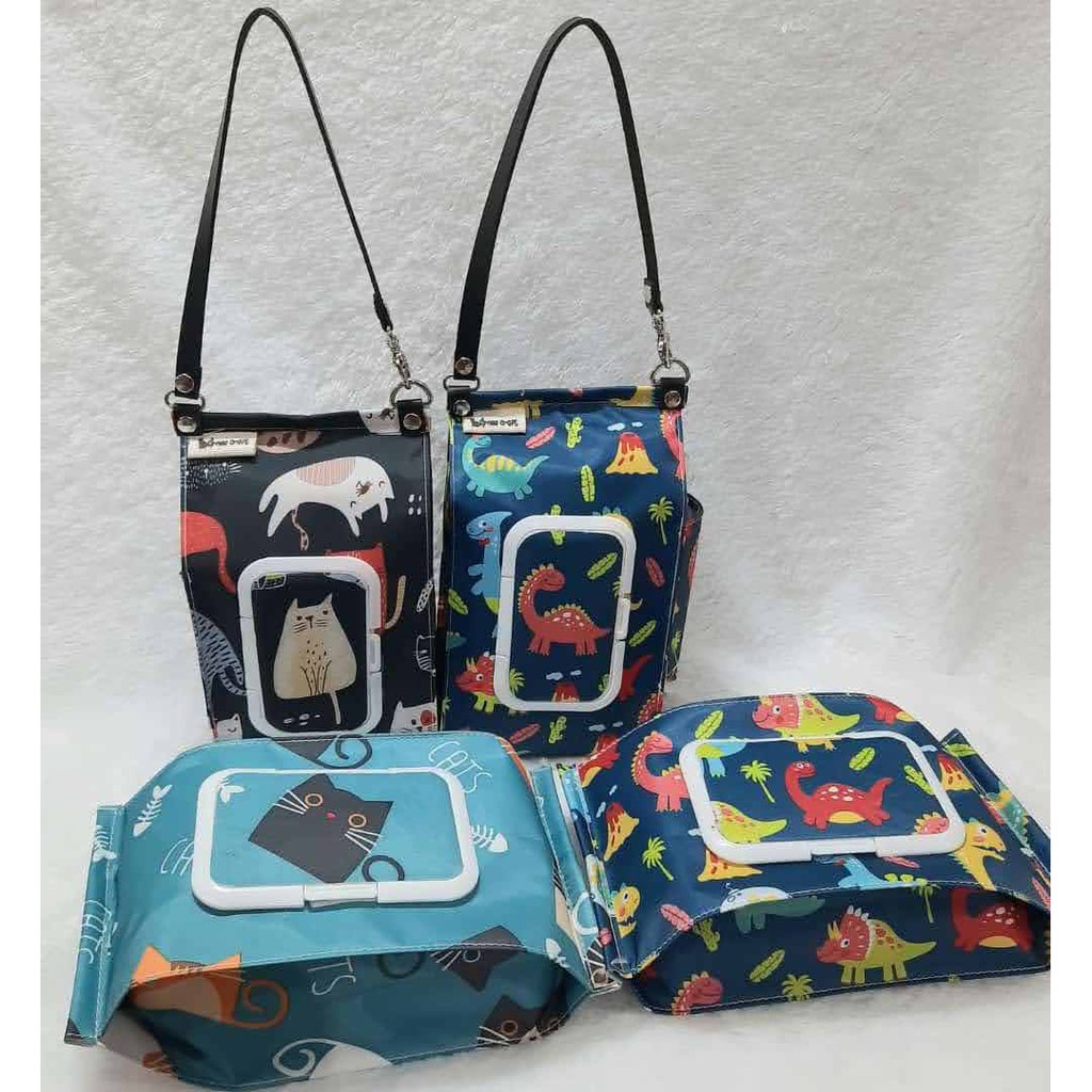 NEW NORMAL TRAVEL POUCH | TEMPAT TISU KERING DAN TISU BASAH DAN HANDSANITAZER