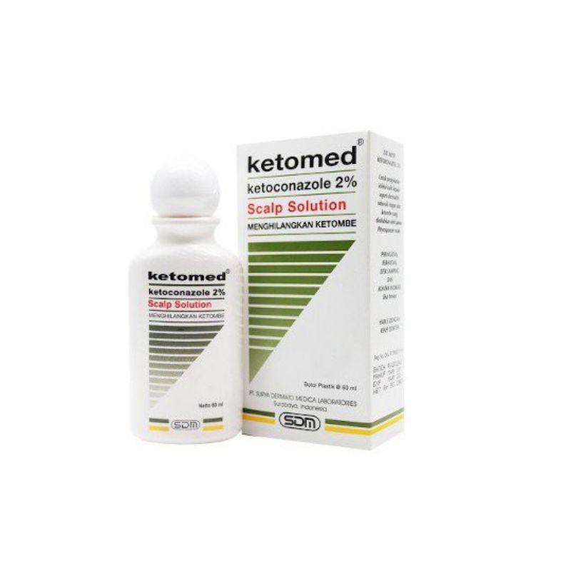 KETOMED - MENGHILANGKAN KETOMBE - SAMPO SCALP SOLUTION