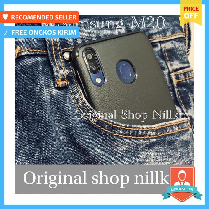 SOFT CASE HANDPHONE - SAMSUNG GALAXY M20 M 20 CASE MACARON JEANS SILIKON COVER SOFTCASE TPU