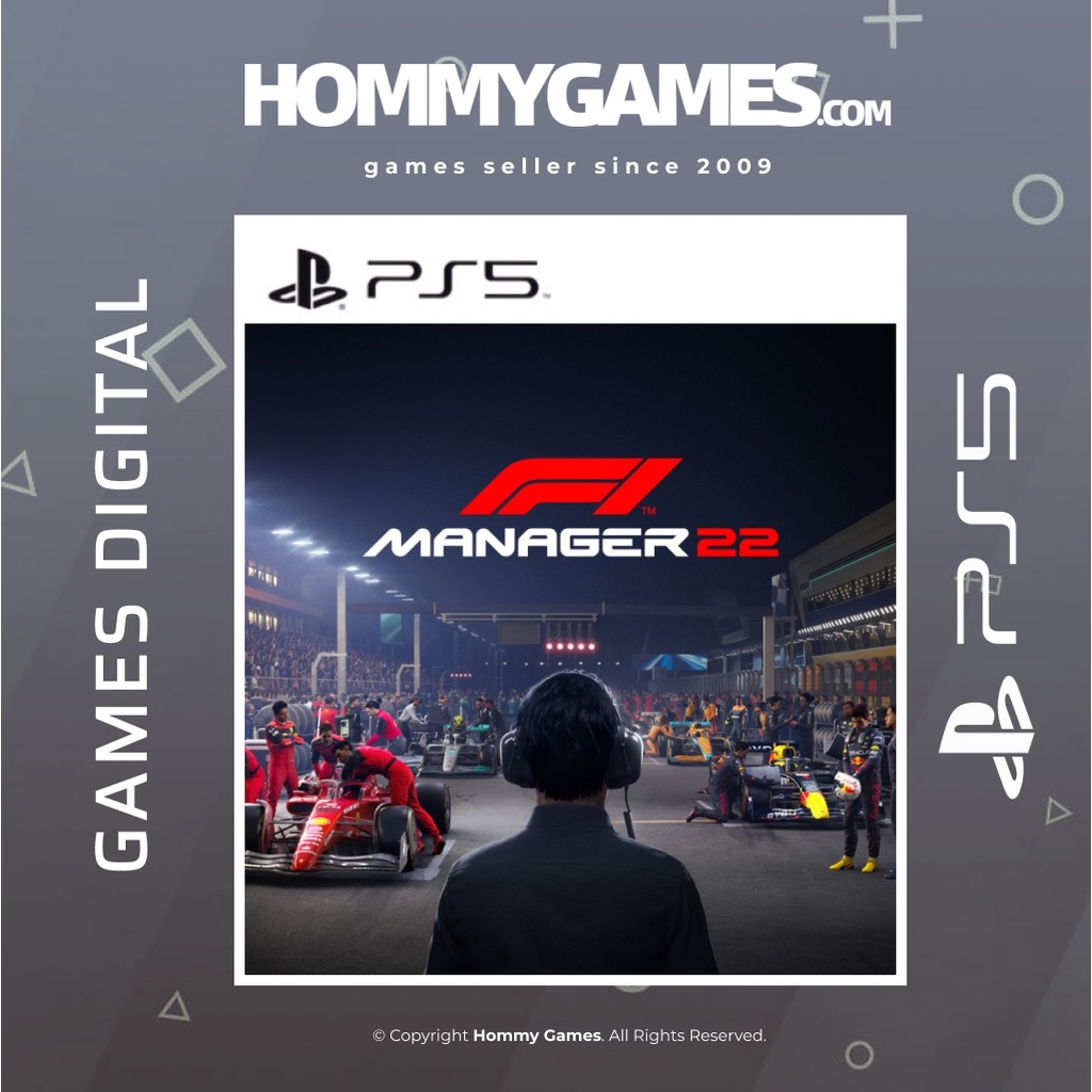 F1® Manager 2022 PS5 &amp; PS4 Digital Games