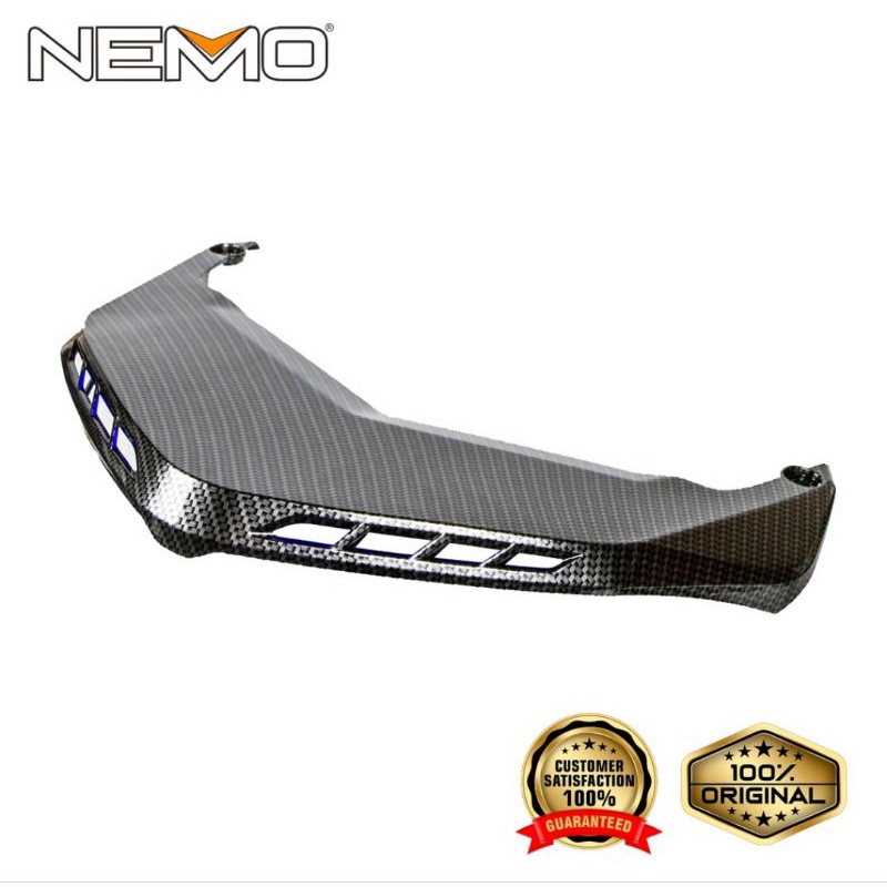 Ductail Nmax 2020 Nemo | NEMO Ductail Nmax carbon hitam glossy hitam doff