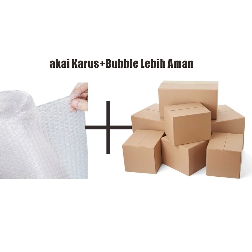 Tambahan packing bubble wrap