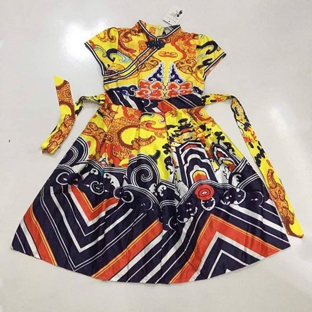 Dress shanghai batik oriental