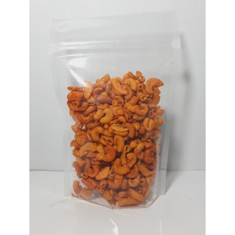 

[jajanklethikan] MAKARONI KRIUK RENYAH PEDAS 150 gr (free bubble wrap + bonus tester makanan ringan)
