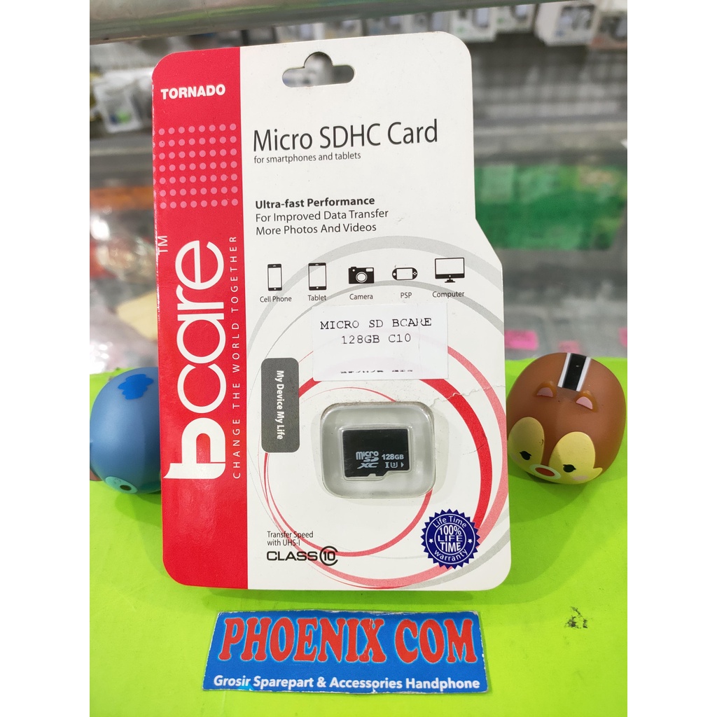 MICRO SD BCARE 128GB CLASS 10