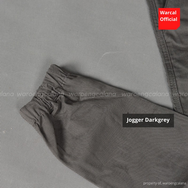 Jogger Pants Darkgrey Celana Panjang Pria