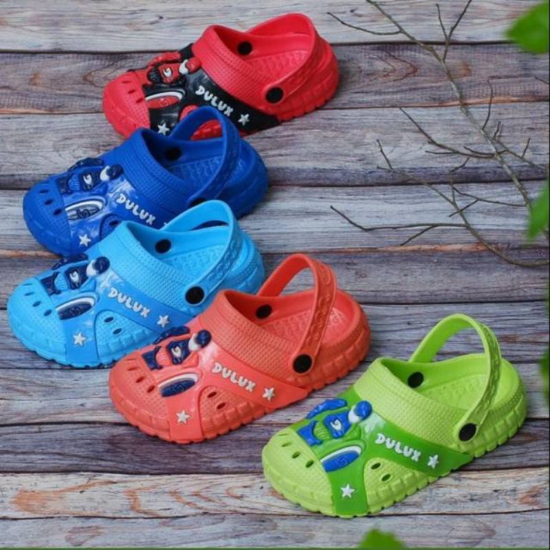 Sandal Dulux anak kecil / Sandal anak laki laki / Sandal selop anak / Sandal karet anak laki laki / 