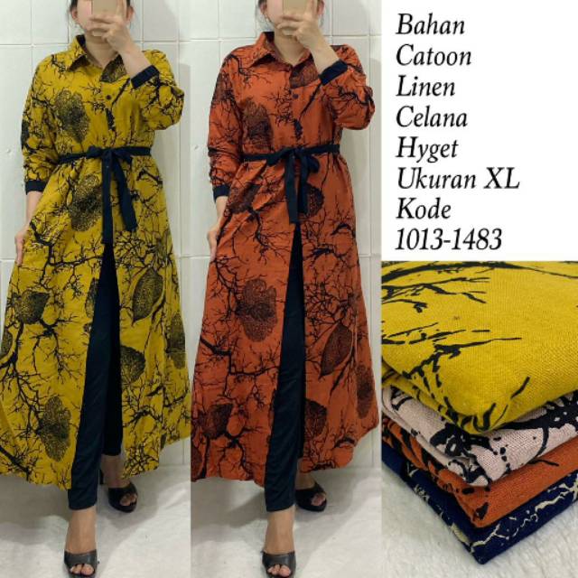 gamis set celana