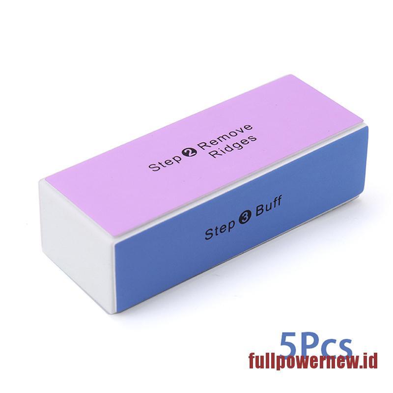 【COD】5Pcs 4 Ways Buffing Files Pedicure Manicure Polish Buffing Block Nail File Tools