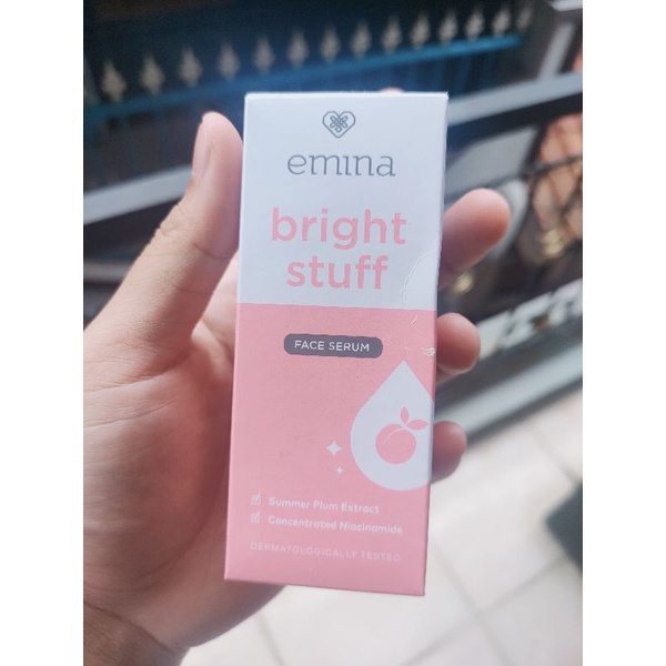 [NEW] ORI Emina Bright Stuff Face Serum 30 ml - Serum Wajah Cerah -