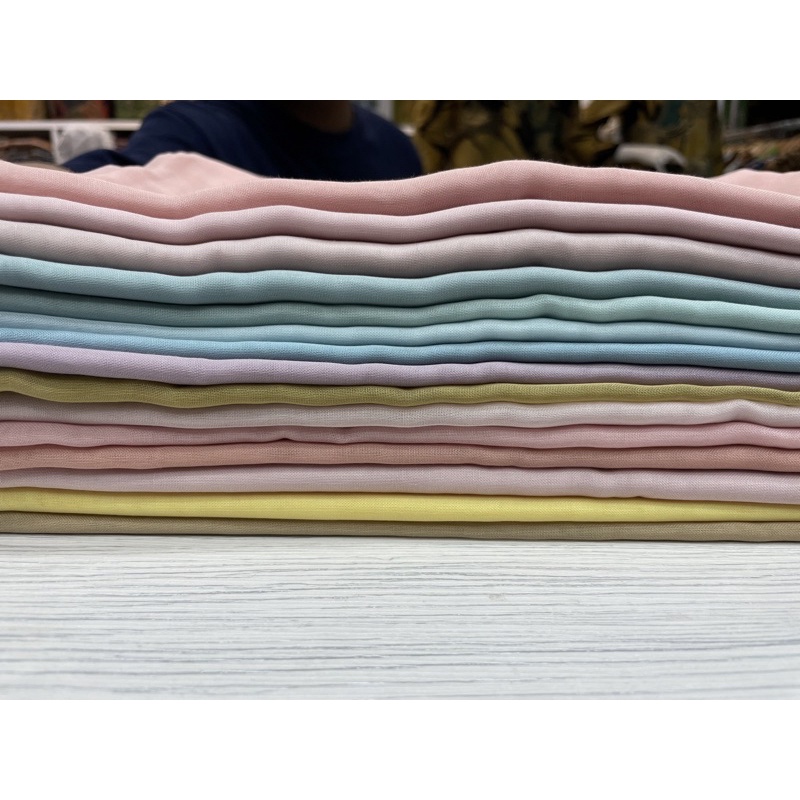 Jilbab segi empat plain paris polos premium by napocut