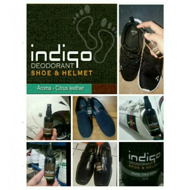 PARFUM HELM DAN SEPATU indigo deo (Citrus leather) 60ml