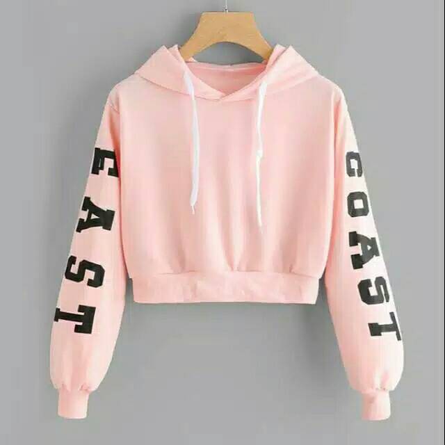 JNY.Co Sweater Hoodie Crop EAST COAST