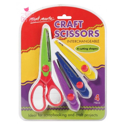 

Gunting Kreasi / Craft Scissors 4 Blades / Scrapbooking Scissors