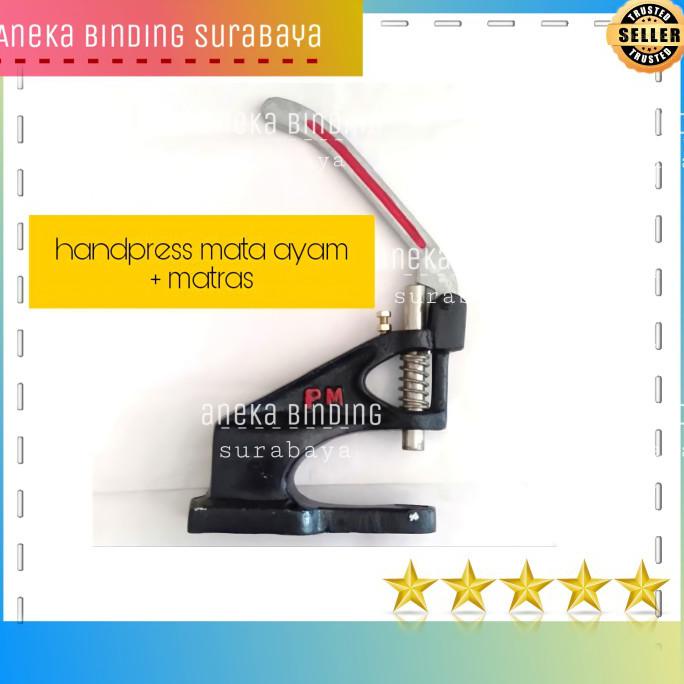 

Best Seller] Handpress + Matras (Bonus) / Alat Pasang Mata Ayam - Matras 5Ml