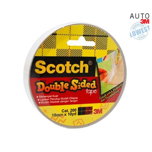 

Gramedia Samarinda - 3M Double Side Tape Cat 200 18Mm