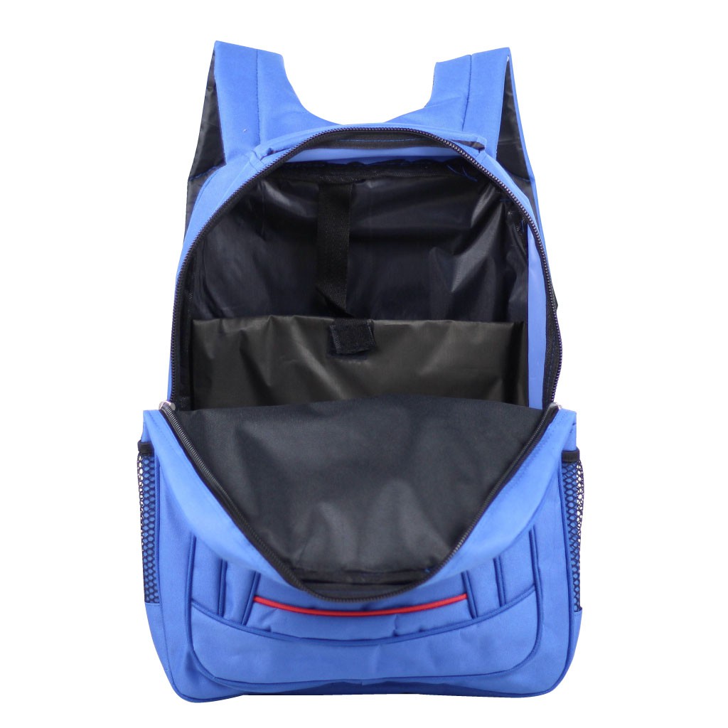 Ransel Laptop Pria Tas Multifungsi Distro Punggung Tas Biru POLO D300 Laptop Tas Kerja