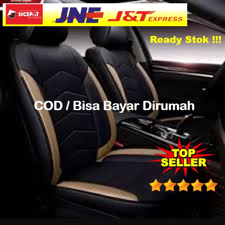 SARUNG JOK MOBIL AVANZA 2011-2012 XENIA 2011-2012 BAHAN KULIT SYNTETIC ANTI AIR FULL SET 3 BARIS