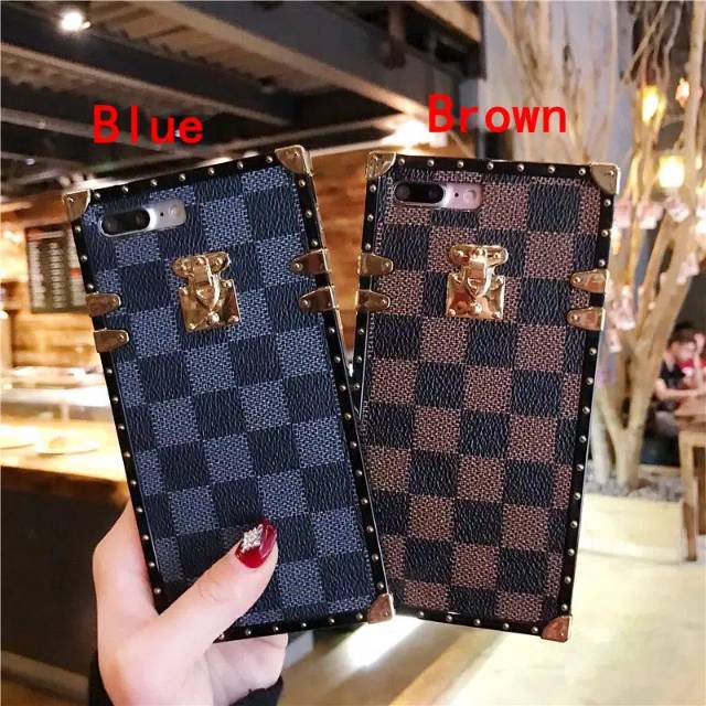 Casing LV Damier Blue/gray Samsung A70