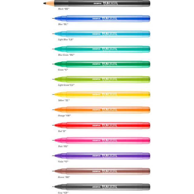 

ZEBRA PENCILTIC FINELINER COLOR FELT PEN PULPEN PEN WARNA