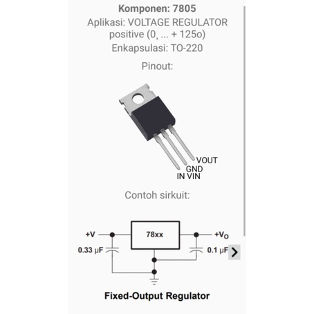 IC 7805CV L7805 7805 LM7805 KA7805 Voltage Regulator 5V