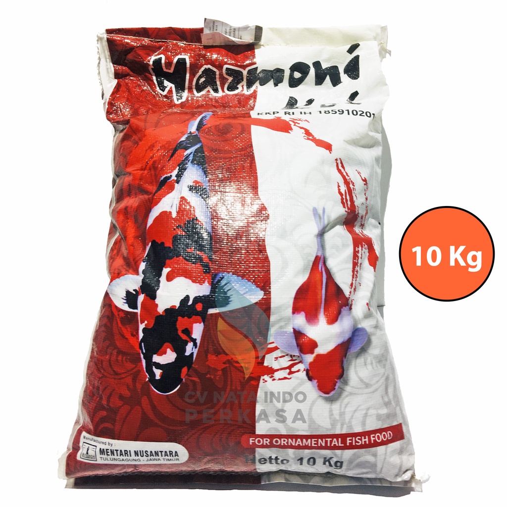 Harmoni Koi 10 Kg - Pelet Ikan Koi - Pakan Koi