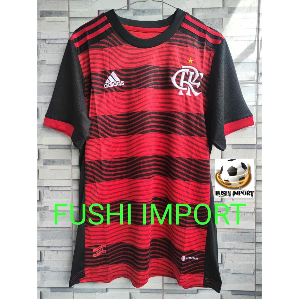 Jersey Baju Bola S.E Flamengo Home 2022 2023 Grade Ori