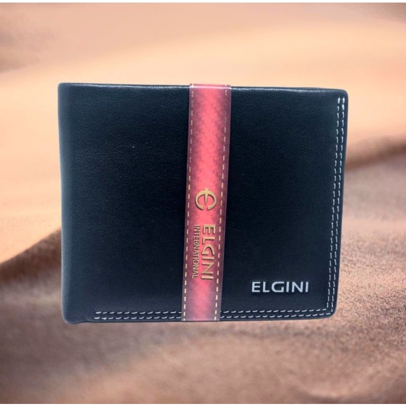 PROMO Dompet Pria Kulit Asli Premium -  Dompet Elgini Original 18010