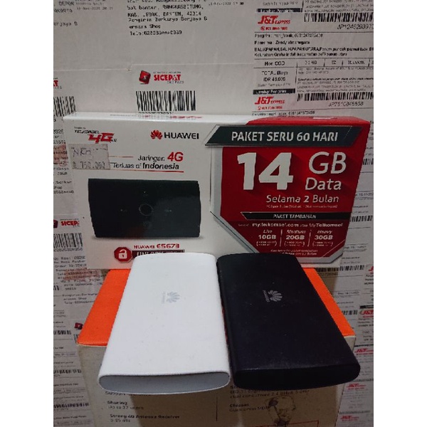 Modem Mifi Huawei 5673 Cs609 Unlock Alloprator 4G LTE (B1/B3/B5/B8/B40) Frekwensi Lengkap