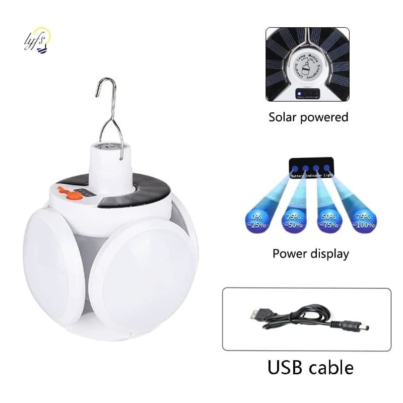 UFO LIGHT BULB COLLAPSIBLE 40WATT WHITE