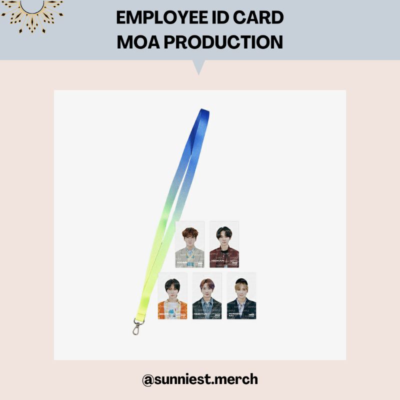 [READY] SHARING EMPLOYEE ID CARD MOA PRODUCTION