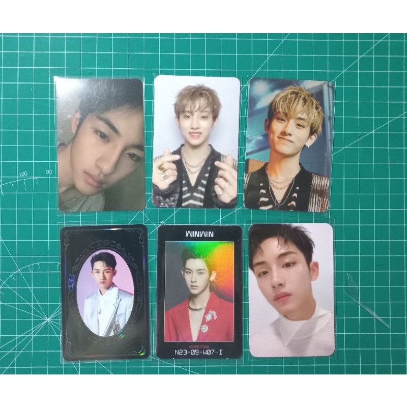Photocard yearbook pc future, sg photopack,ar kick back winwin wayv nct