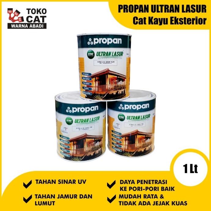 CAT POLITUR PROPAN ULTRAN LASUR WARNA 1 LITER