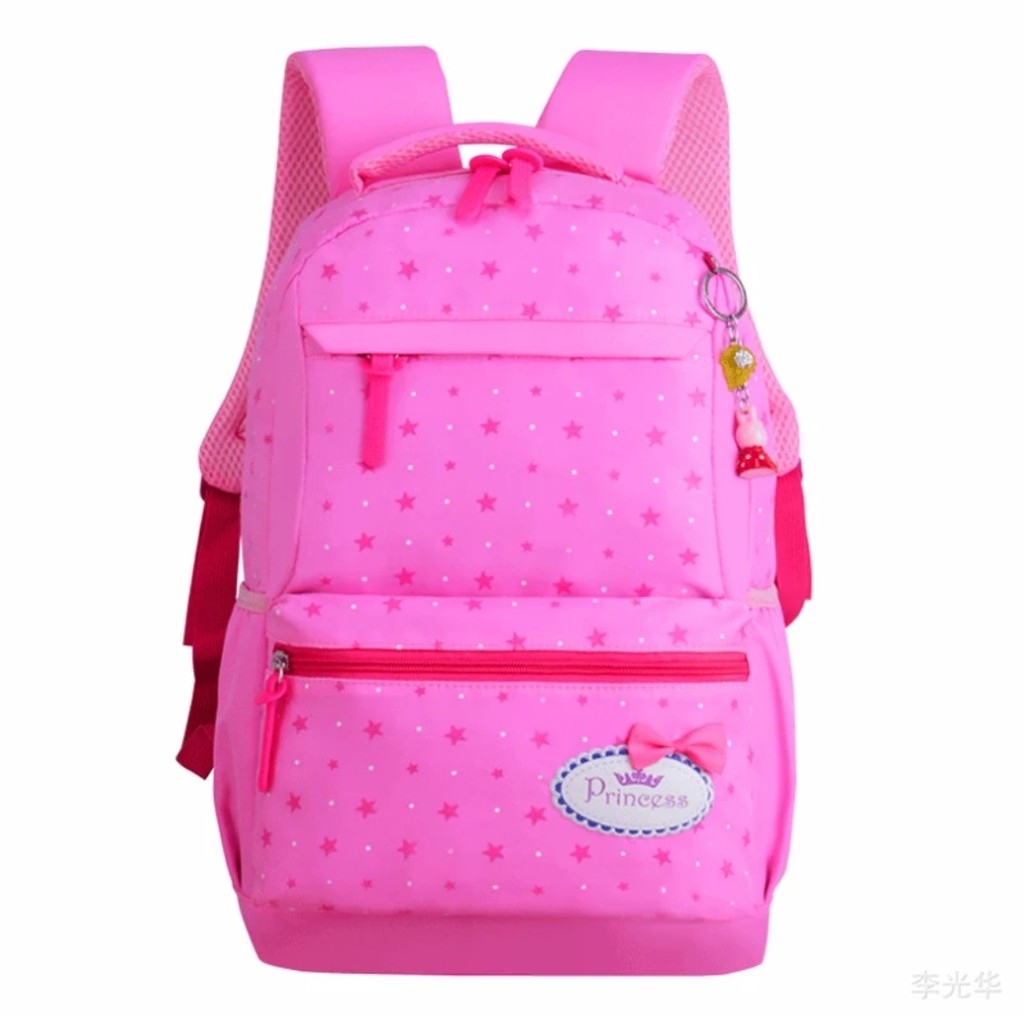 Twenty Bag - Tas Ransel Sekolah Anak Wanita Dan Pria Untuk Anak PAUD TK SD SMP REMAJA Terbaru 2021 Kekinian Motif Carakter BINTANG RIBBON 3IN1 Korean Sytle Multifungsi Bahan Canvas