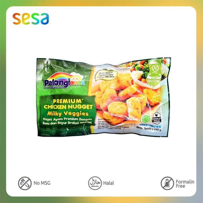 

Pelangi Chicken Nugget Milky Veggies 250 g Best Seller