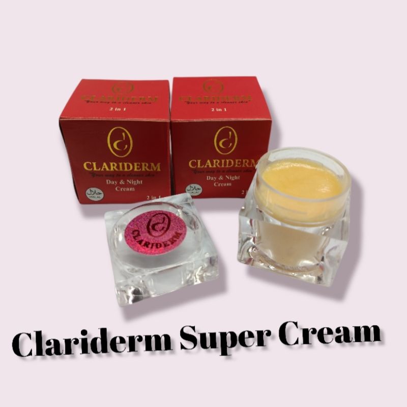 Satuan // Cream Clariderm SUPER Day &amp; Night Cream