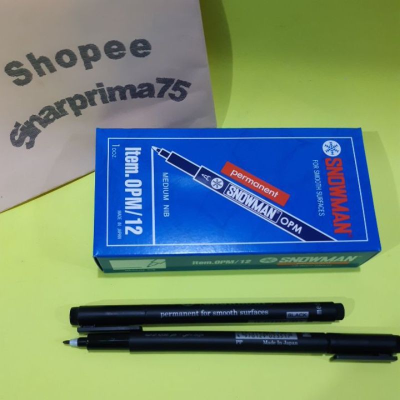 

pen snowman ohp medium h
