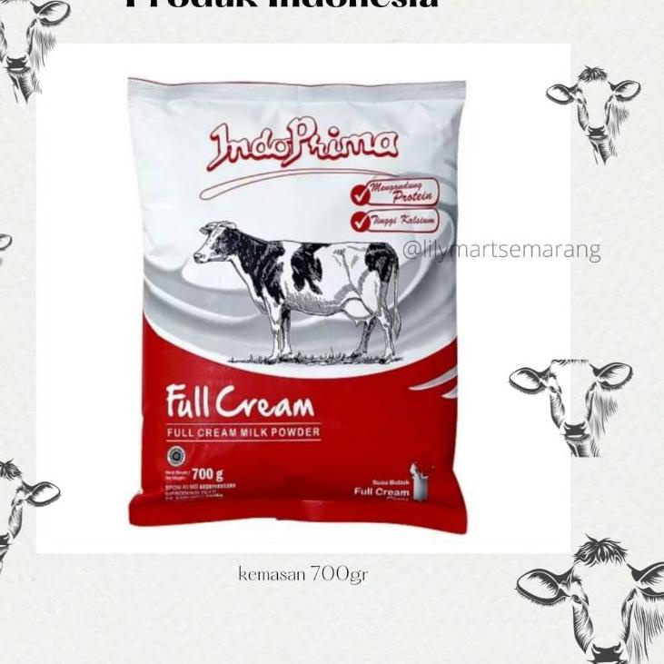 

[KODE ILL] Susu Indoprima FULL CREAM 700gr