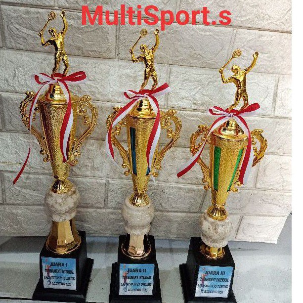  PIALA BADMINTON  50 CM Shopee Indonesia