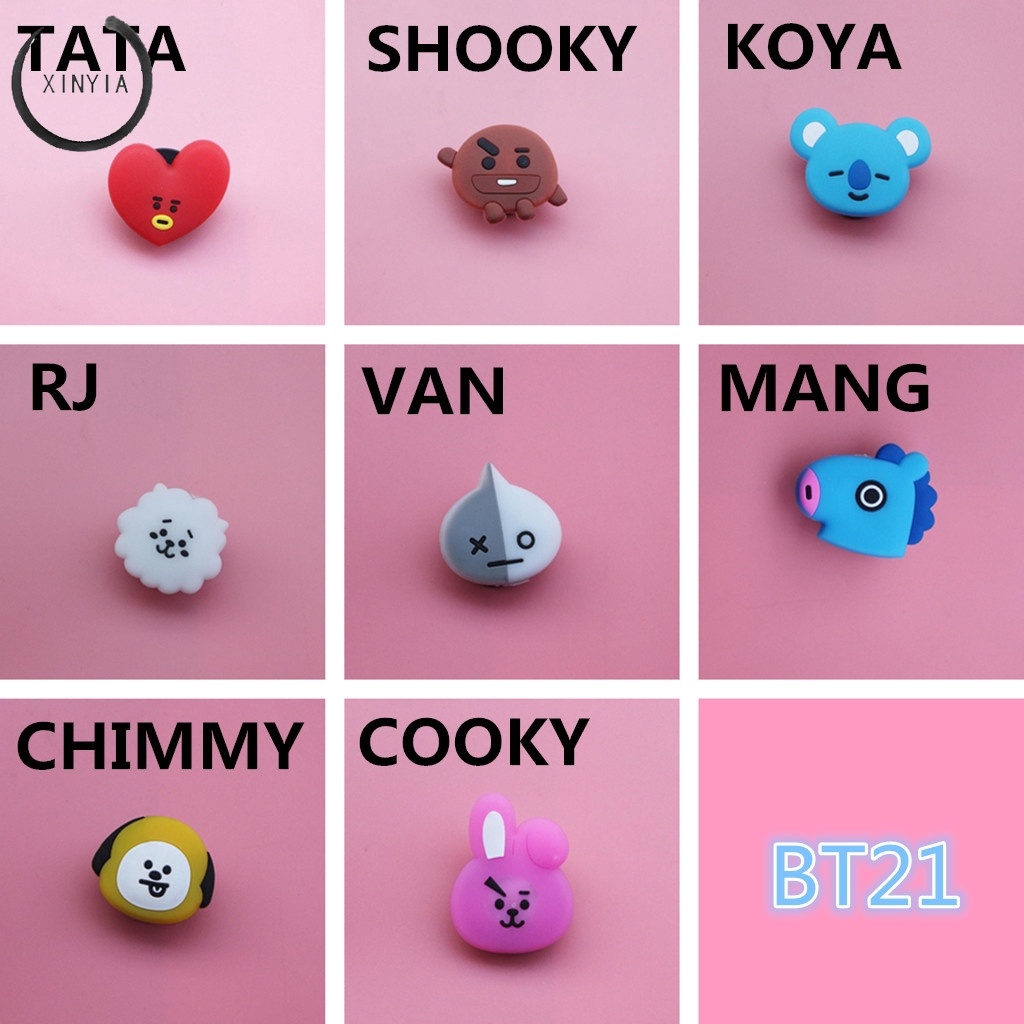 8 Gaya BTS bt21 Holder Handphone untuk Hadiah